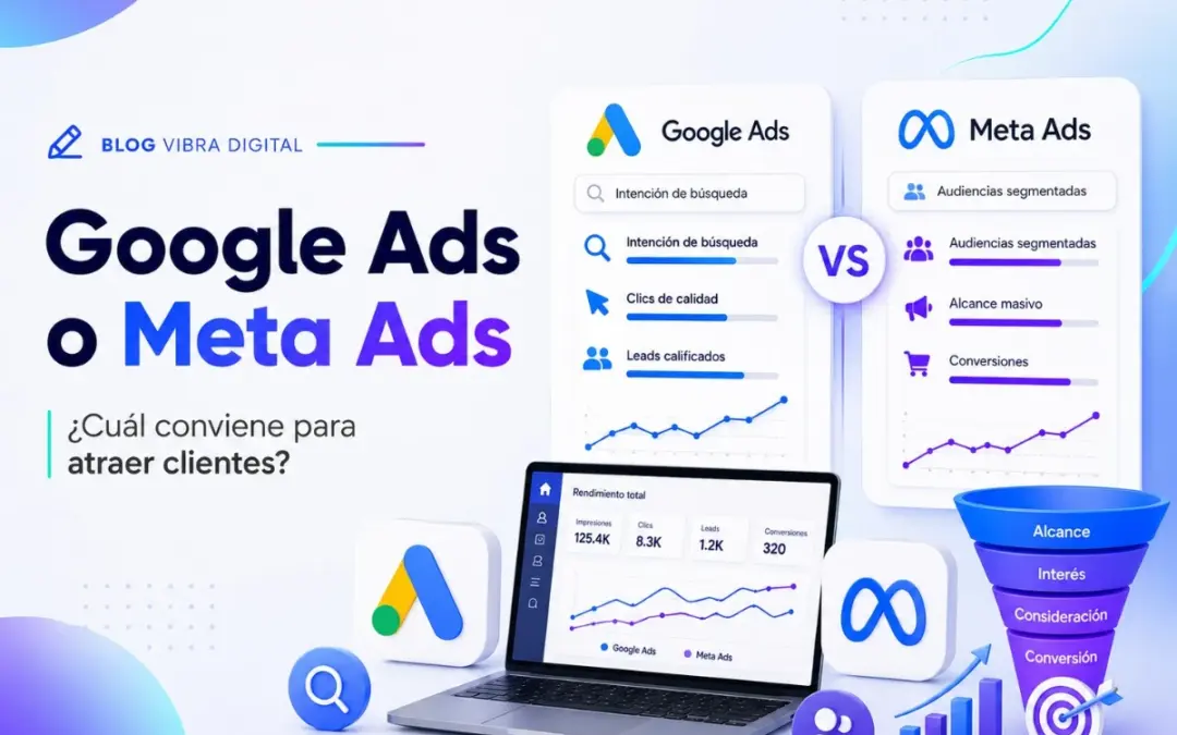 Google Ads o Meta Ads: cuál conviene para atraer clientes